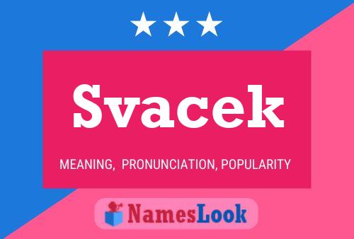 Svacek Name Poster