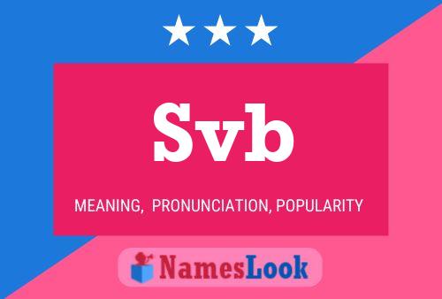 Svb Name Poster