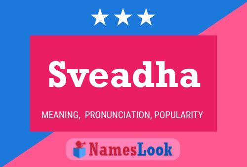 Sveadha Name Poster