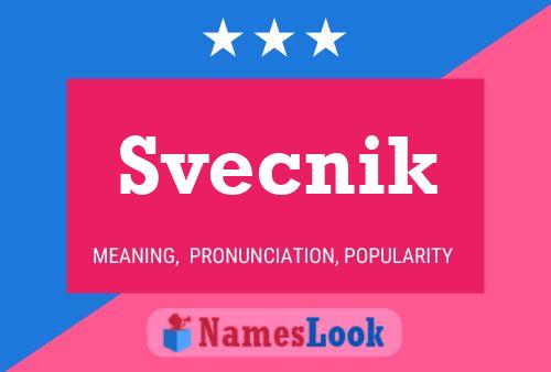 Svecnik Name Poster