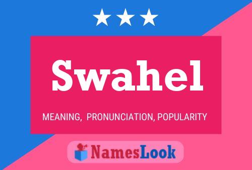 Swahel Name Poster