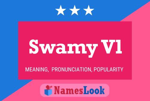 Swamy Vl Name Poster