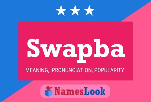 Swapba Name Poster