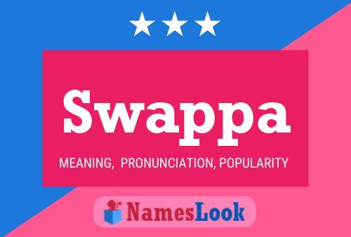 Swappa Name Poster