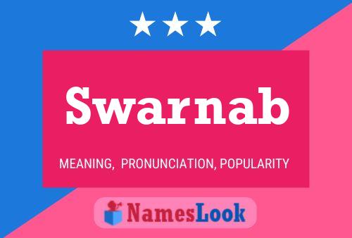 Swarnab Name Poster