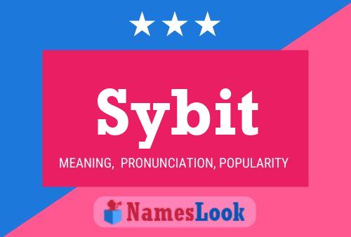 Sybit Name Poster