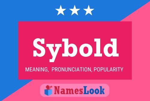 Sybold Name Poster