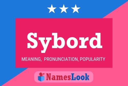 Sybord Name Poster