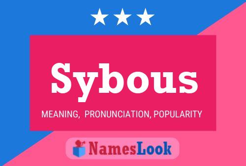 Sybous Name Poster