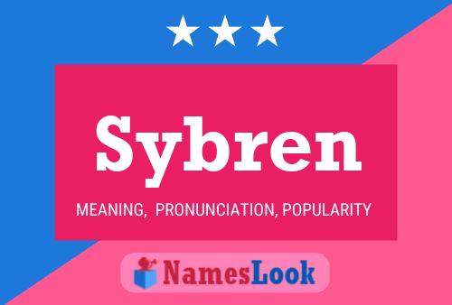 Sybren Name Poster