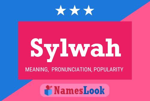 Sylwah Name Poster