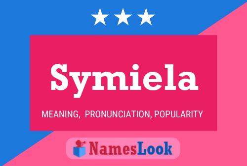 Symiela Name Poster