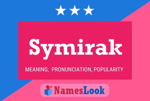 Symirak Name Poster