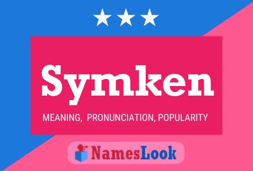 Symken Name Poster