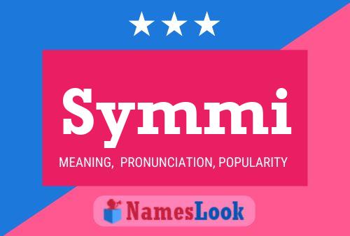 Symmi Name Poster