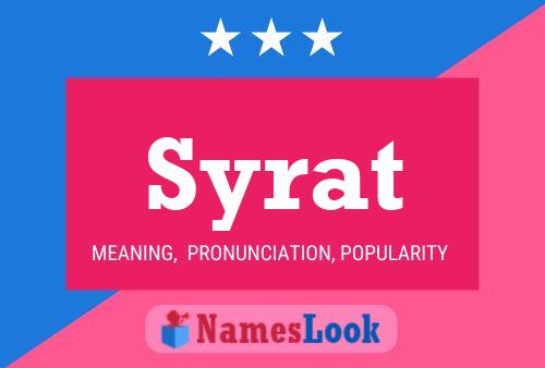 Syrat Name Poster