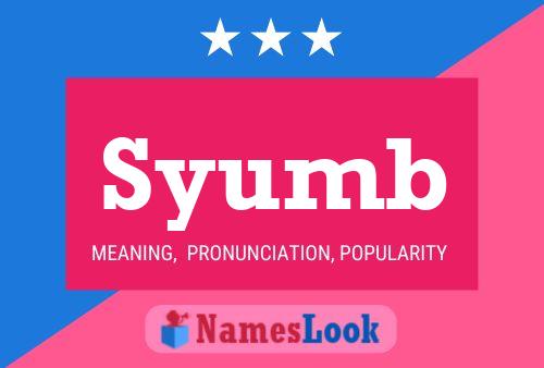 Syumb Name Poster