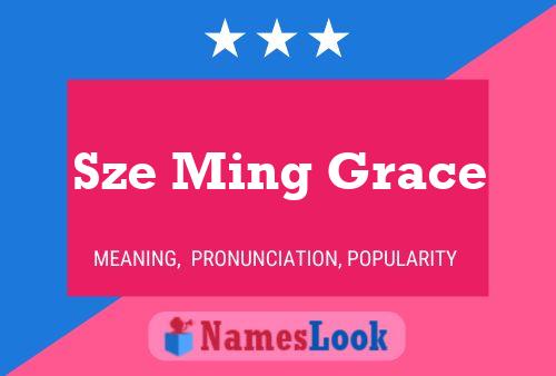 Sze Ming Grace Name Poster