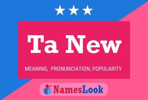 Ta New Name Poster