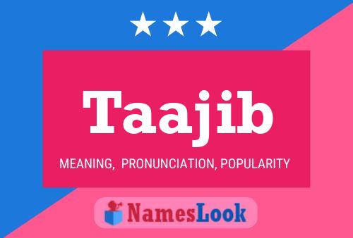 Taajib Name Poster