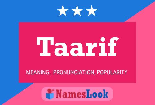 Taarif Name Poster