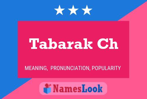 Tabarak Ch Name Poster