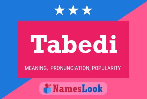 Tabedi Name Poster