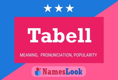 Tabell Name Poster