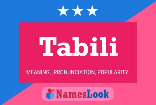 Tabili Name Poster