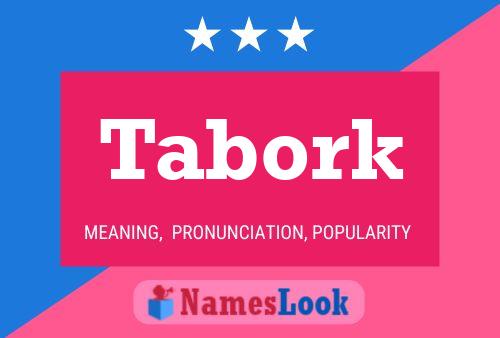 Tabork Name Poster