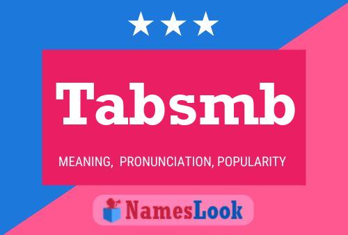 Tabsmb Name Poster