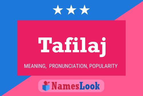 Tafilaj Name Poster