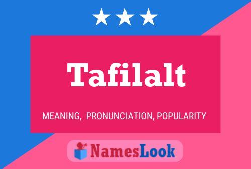 Tafilalt Name Poster