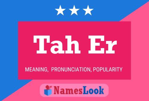 Tah Er Name Poster