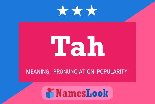 Tah Name Poster