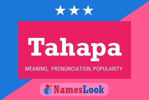 Tahapa Name Poster