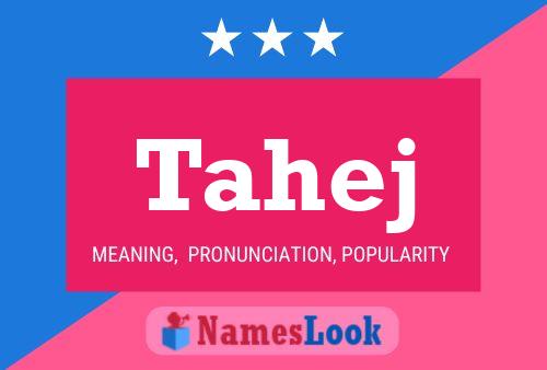 Tahej Name Poster