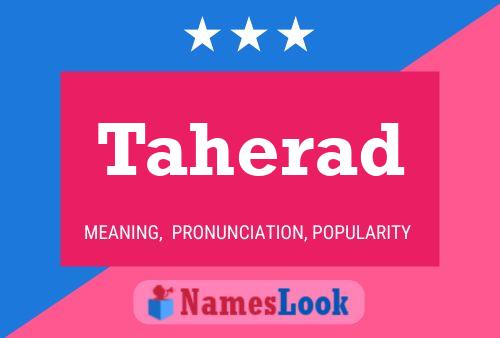 Taherad Name Poster