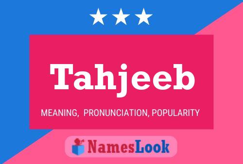 Tahjeeb Name Poster