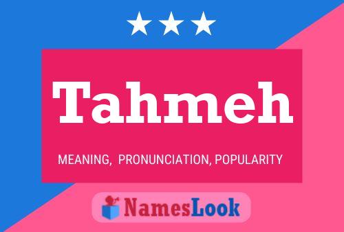 Tahmeh Name Poster