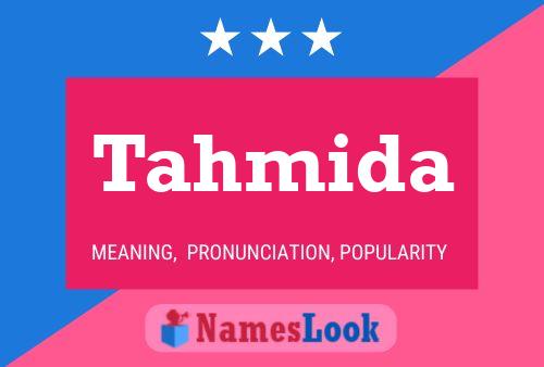 Tahmida Name Poster