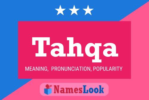 Tahqa Name Poster