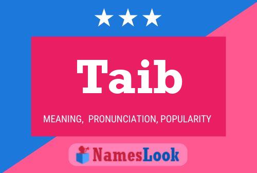 Taib Name Poster