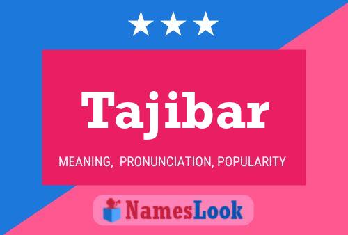 Tajibar Name Poster