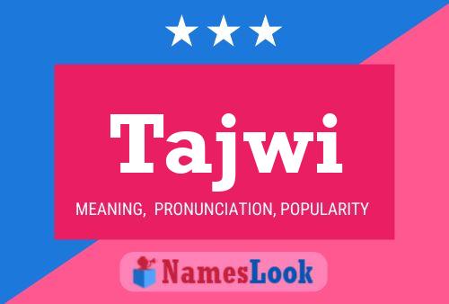 Tajwi Name Poster