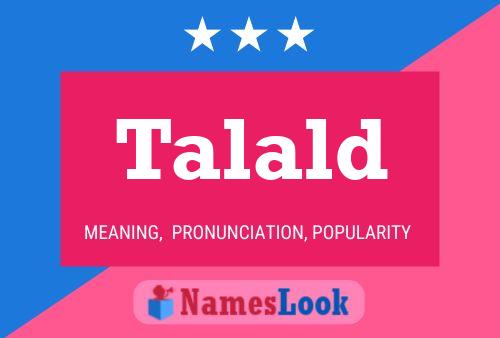 Talald Name Poster