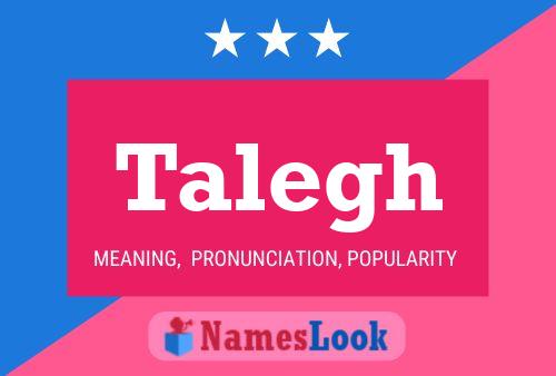 Talegh Name Poster