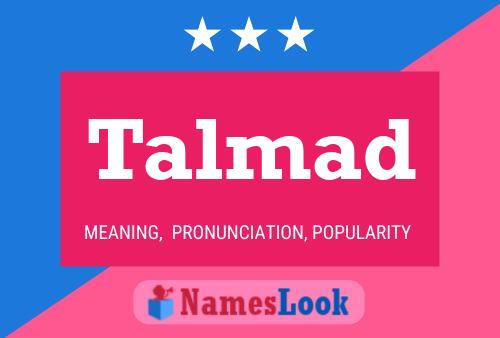 Talmad Name Poster