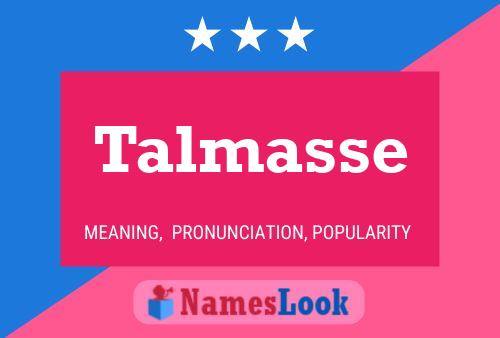 Talmasse Name Poster