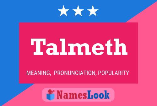 Talmeth Name Poster